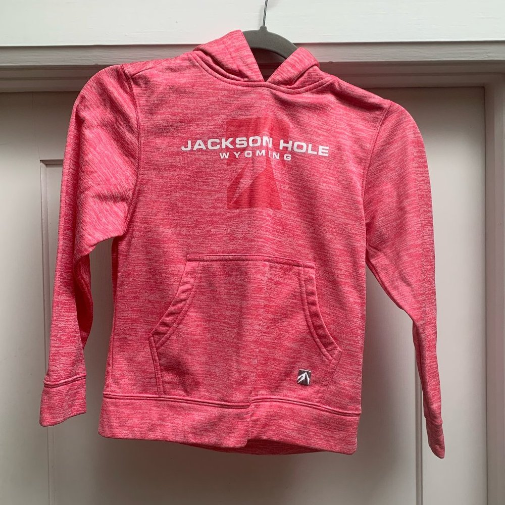🇨🇦🍁5/$50 Girls Small Pink Jackson Hole Hoodie🇨🇦🍁